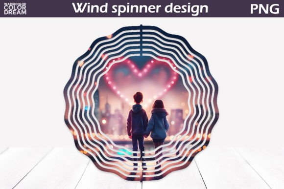 Download Love Wind Spinner Sublimation - Premium Bundle