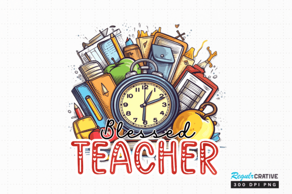 Download Blessed Teacher Png Sublimation Design - Blessed teacher png Collection