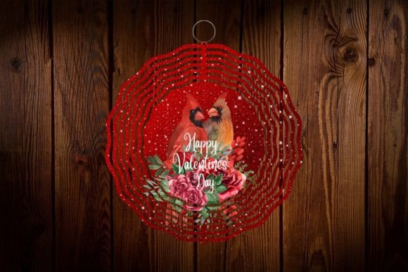 Download Wind Spinner Love Valentines Cardinal - Wind spinner love Collection